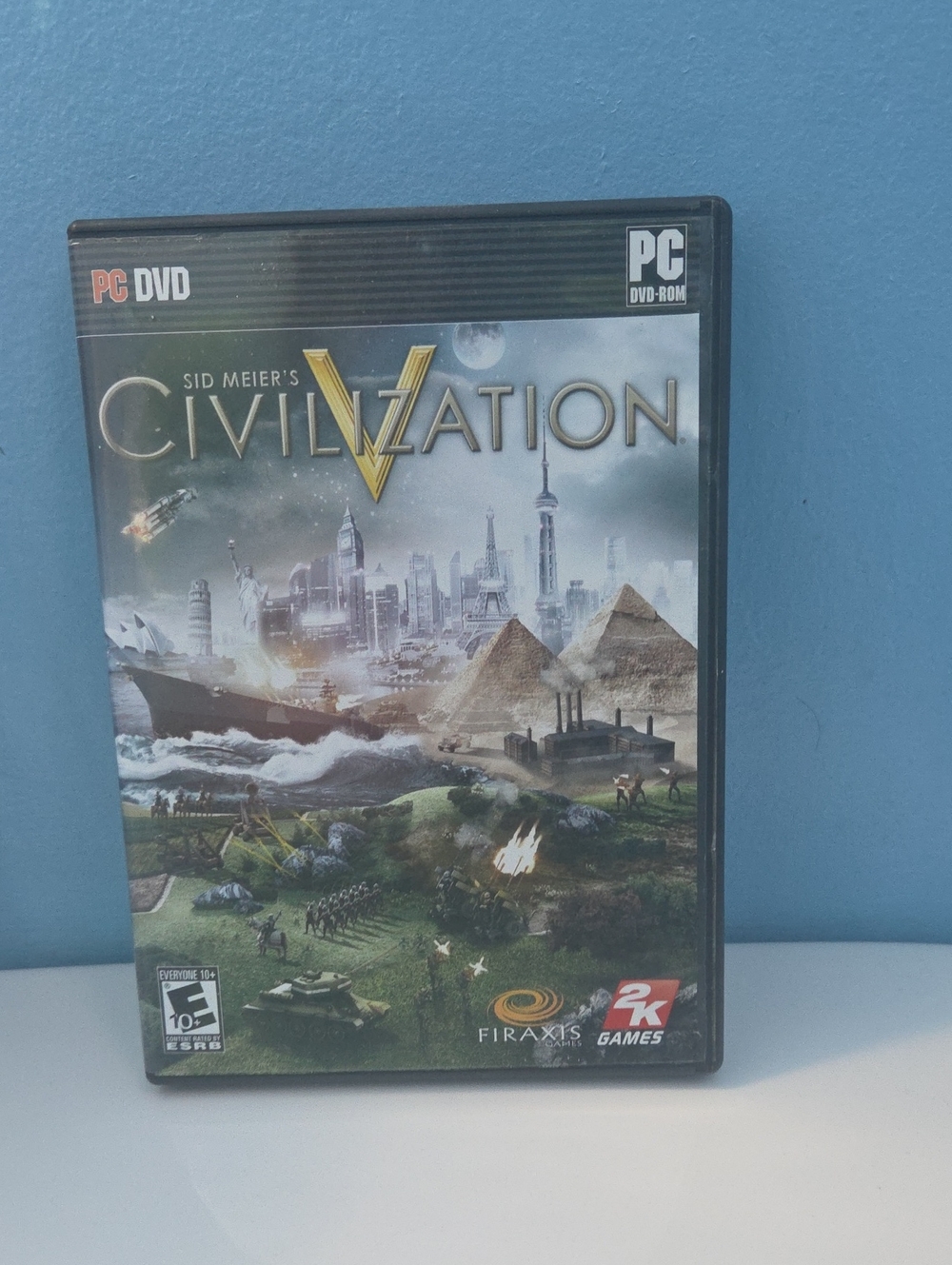 Sid Meier's Civilization V PC Game - Black Case
